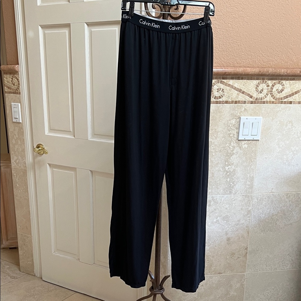 Calvin Klein Black Relaxed Fit Pants